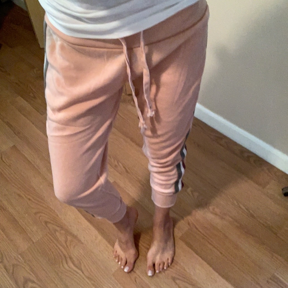 Last one💜Varsity burnt out joggers - Picture 3 of 7